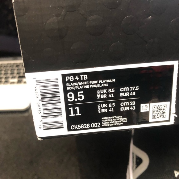 Pg4 Nike lows Sz 9.5 main image 7